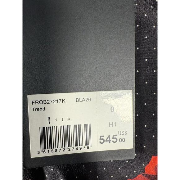 NWT The Kooples Dots and Roses Dress (French Size 0) $545 MRSP - Picture 7 of 11